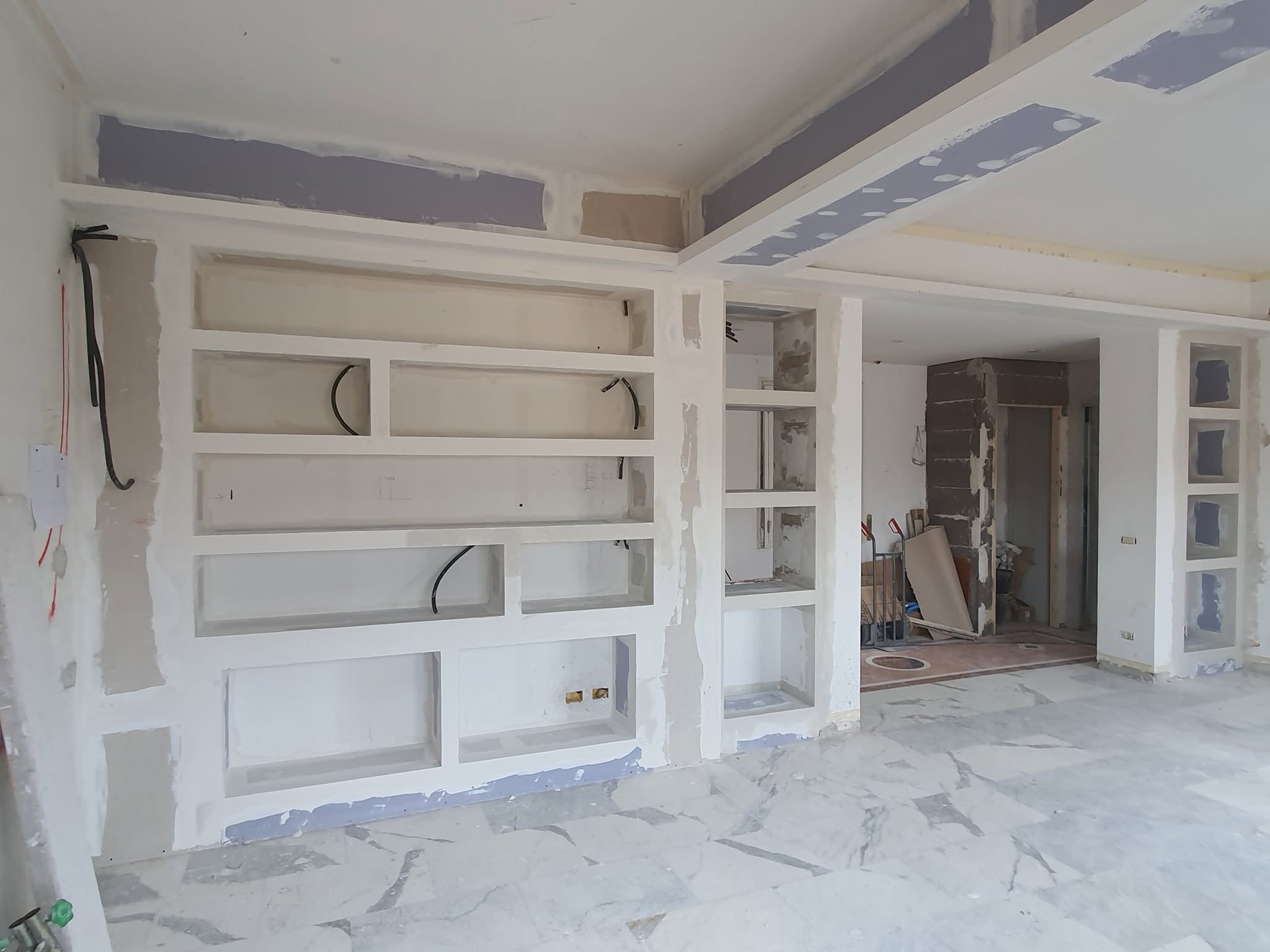 Libreria in cartongesso